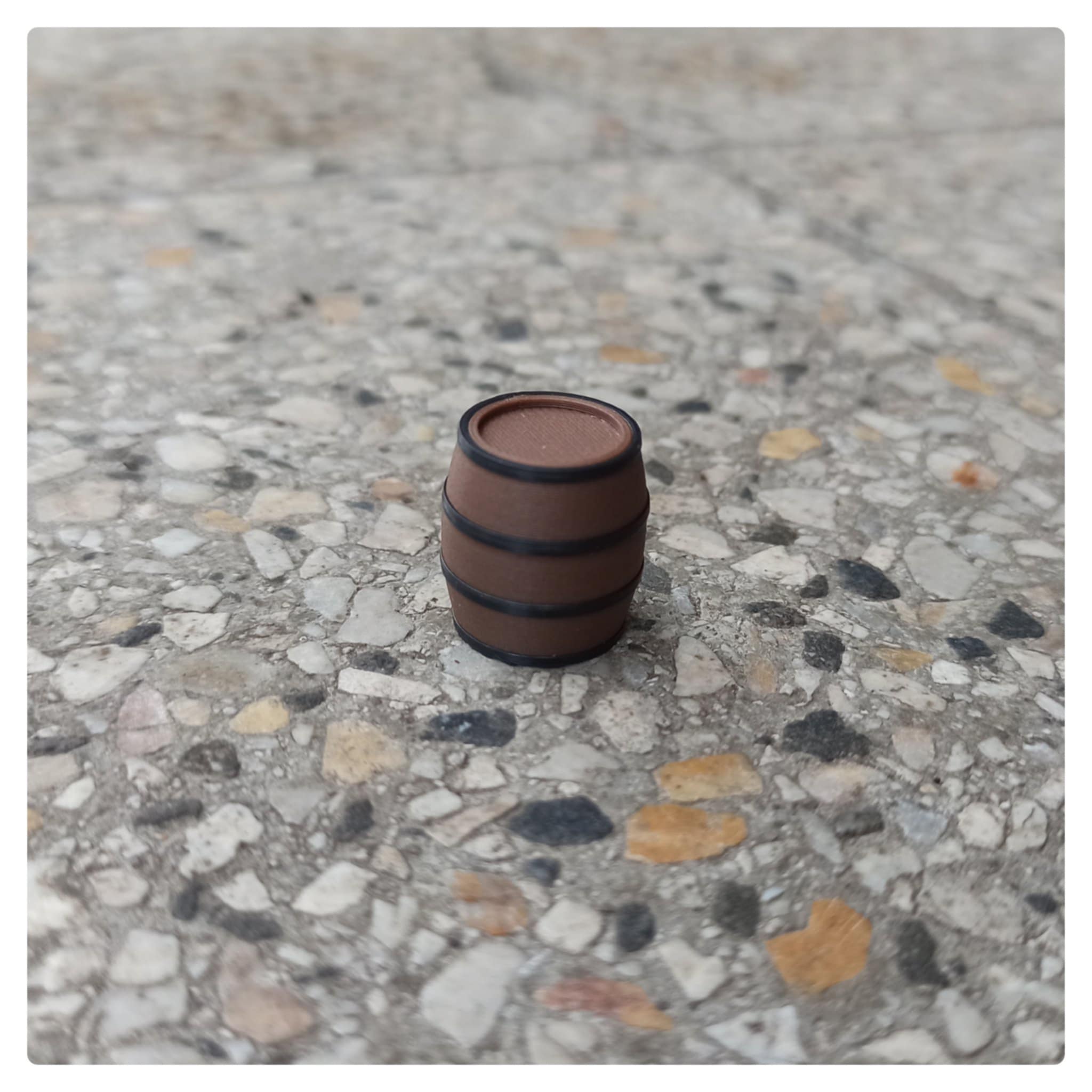 Dřevěný sud 1:43