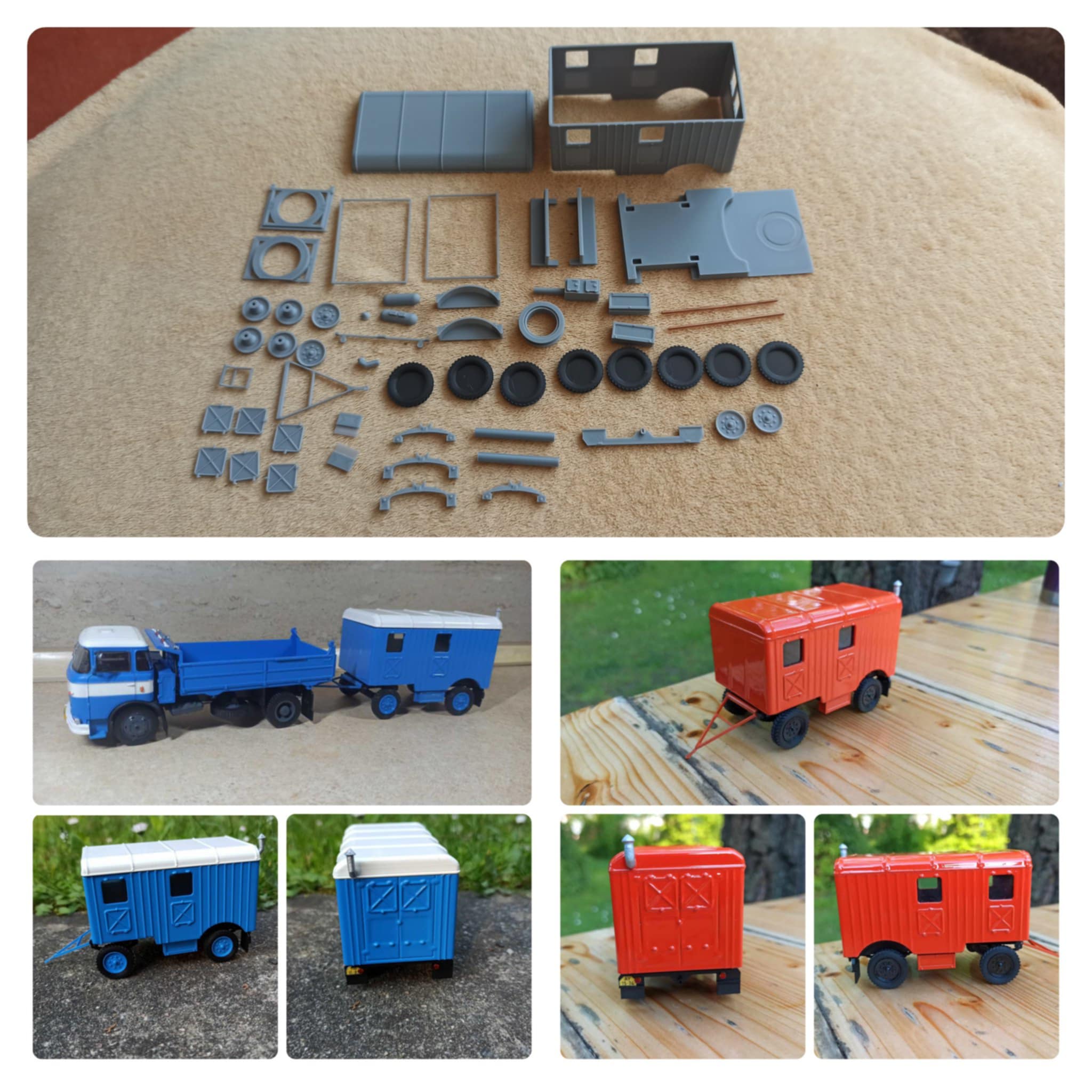 A3S vlek stavebnice 1:43