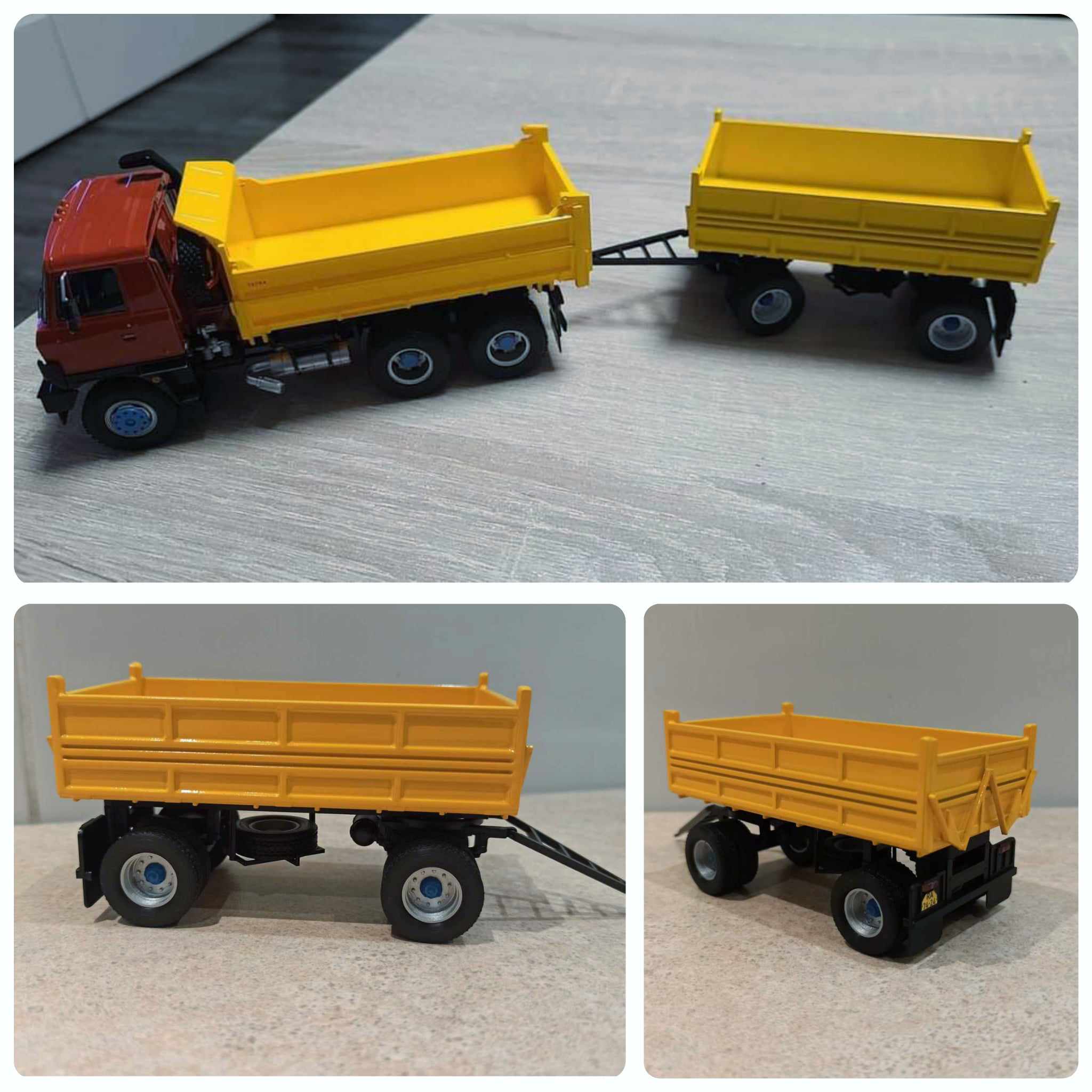 Tatra vlek 815 dvojmontáž 1:43
