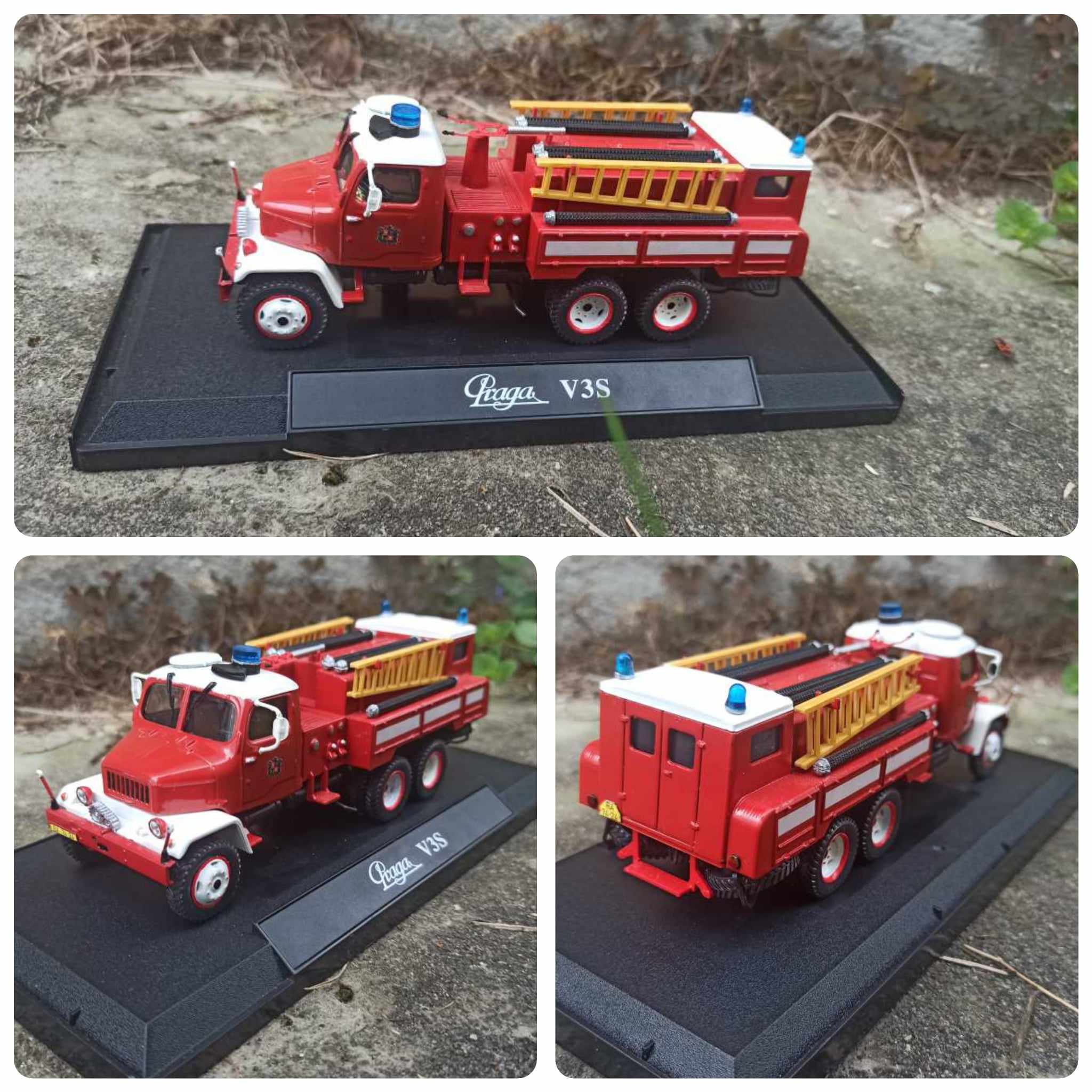 Praga V3S hasiči 1:43